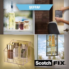 Scotch Şeffaf Montaj Bandı Scotch 19MM x 5m
