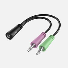 Hama Audio Adaptör, 3.5 mm Jack Plug - 4-Pin 3.5mm Jack