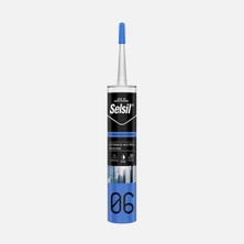 Selsil Nötr Dış Cephe Silikonu Şeffaf 300 ml
