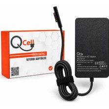Qcell Microsoft Surface Laptop Studio (Nvıdıa'sız) 60W 15V 4A  Uyumlu Adaptör