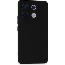 Hubrendy Mep Xiaomi Redmi Note 13 Pro 5g Kılıf Nano Içi Kadife Silikon - Siyah