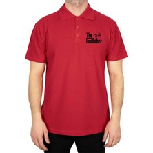 Z zepplin The Godfather Distorted Polo Yaka Renkli Tişört