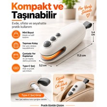 Azurtech Type-C Şarjlı Mini Poşet Yapıştırıcı Manyetik Taşınabilir Paketleme Cihazı
