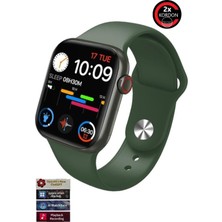 Prepare Watch 9 Pro Plus Multi Uyumlu Titanyum Vidalı Kasa Pusulalı 45MM Kilitli Çift Kordonlu Akıllı Saat