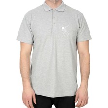 Z zepplin Cool Skull Polo Yaka Renkli Tişört