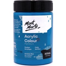 Mont Marte Signature Akrilik Boya 300 ml 6'lı Set – Yumuşak ve Doğal Tonlar