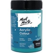 Mont Marte Signature Akrilik Boya 300 ml 6'lı Set – Pastel ve Doğal Tonlar