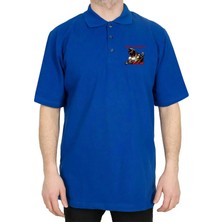 Z zepplin Disturbed Asylum Polo Yaka Renkli Tişört