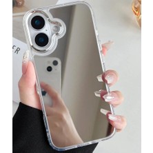 Happy Trend 17 Ile Uyumlu Yüksek Kalite Özel Üretim Aynalı Kamera Koruma Çıkıntılı Parlak Kapak Telefon Kılıfı KILIF-SZR02