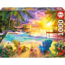 Happy Trend - Yetişkinler Için 1000 Parça Yapboz | Aşk Plajı. Tutkal Düzeltme Yapboz Içerir. Ölçüler: 68 x 48 Cm. 14 Yaşından Itibaren (20255)