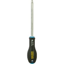 Happy Trend - Fatmax Pozidriv Pz3 Tornavida (150 mm Bıçak Uzunluğu, Krom Vanadyum Ergonomik Softgrip Sap) 0-65-338, Gümüş