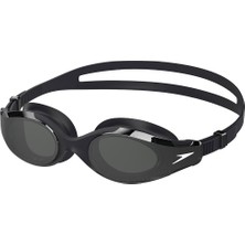 Happy Trend 2.0 Aynalı Dalış Gözlüğü, Unisex Yetişkinler Için, Speedo Siyah/duman/gümüş Ayna, Tek Beden