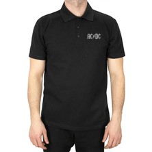 Z zepplin Ac Dc Logo Classic Polo Yaka Renkli Tişört