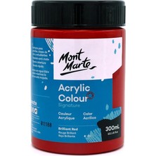 Mont Marte Signature Akrilik Boya 300 ml 6'lı Set – Modern ve Yoğun Tonlar