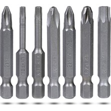 Happy Trend Parça Bits Uç Seti Vidalama Uçları Düz Yıldız Torx
