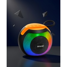 Kaliteyi Bul Taşınabilir Bluetooth Hoparlör Rgb Işık Efekti 1200MAH