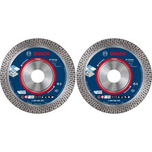 Happy Trend 1x Expert Hardceramic Elmas Kesme Diskleri (Sert Fayanslar, Sert Taş, Ø 125 Mm, Aksesuar Küçük Avuç Taşlama Makinesi) (2 Paketi)