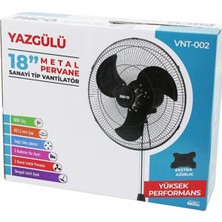 Happy Trend 140CM – 3 Kademeli 3 Metal Kanatlı 80W Güçlü Fan 18 Inç