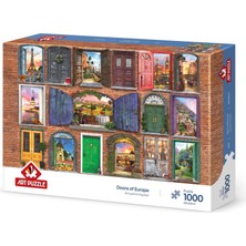Happy Trend Puzzle Avrupa'nın Kapıları 1000 Parça Puzzle