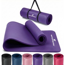 Happy Trend Pilates & Yoga Matı — Kaymaz Nbr Köpük — Taşıma Askılı — Ev & Salon Kullanımı