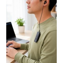 Kaliteyi Bul Kablosuz Bluetooth Kulaklık Klipsli Dijital Ekranlı