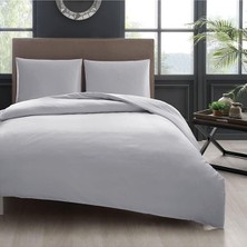 Happy Trend Çift Kişilik 200X220 Nevresim Yorgan Kılıfı - Gri