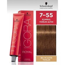 Schwarzkopf Igora Royal Saç Boyası 7-55 Kumral-Yoğun Altın