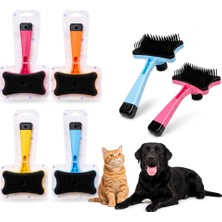 Bezos Petcraft Basmalı Kedi Köpek Tarağı (Karton Askılı)