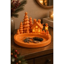 Pazarois Noel Köyü Düzenleyici Organizer - Giriş Holü Için Noel Saklama Organizer