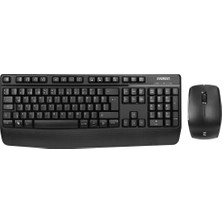 Verto Everest KM-3335, Siyah, 2.4ghz Kablosuz, Türkçe Q, Multimedya, Klavye Mouse Set