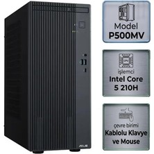 Verto Asus Expertcenter P500MV P500MV-C52108512B0D I5 210H 8gb 512GB SSD Dos Masaustu Bılgısayar