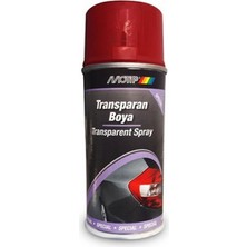 Motip Kırmızı Transparan Boya 400ML Made In Germany Kolay Uygulama Özelliğiyle Profesyonel Kalite