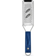 Pozzi Milano Chef Elegance Pakkawood Saplı Çelik Rende - 31,5 x 6 cm
