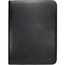 Ultra Pro Fermuarlı Pro Binder Vivid Black 9 Cepli 360 Kart Kapasiteli Albüm