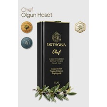 Orthosia Chef Memecik 5 Lt Olgun Hasat Soğuk Sıkım Natürel Sızma Zeytinyağı Yeni Hasat 25/26