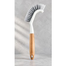 Destpak 90 Derece Dip Köşe Fırçası - Çok Amaçlı Ömürlük Sağlam Ahşap Saplı - Multi Ince - Dekoratif Uzun Ömürlü