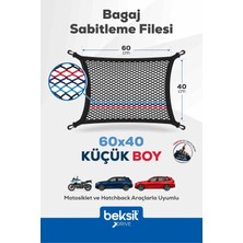 Beksit DRIVE - BMW Model Özel Renkli Tasarım Bagaj Sabitleme Filesi (40x60 cm)