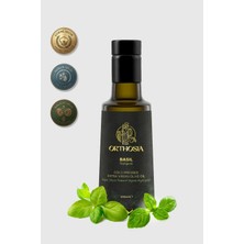 Orthosia Basil- Fesleğen Çeşnili Soğuk Sıkım Natürel Sızma Zeytinyağı 250 ml