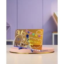 Kaliteyi Bul Şeffaf Akrilik Yazı Tahtası LED Işıklı 30X20 cm 7 Renkli Kalemli