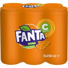 Fanta 6X250 ml Kutu