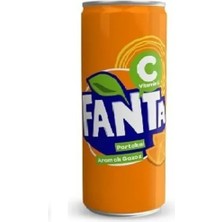 Fanta Portakal Aromalı Gazoz 250 ml Kutu 6*250 ml