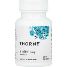 Thorne, 5-Mthf, 1 Mg, 60 Kapsül