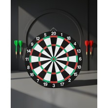 Kaliteyi Bul 12 Inç Dart Tahtası 4 Dart Oku Dahil