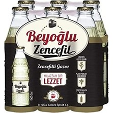 Beyoğlu Gazozu Zencefilli 6 Adet 250 ml Gazoz