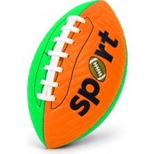 Telvesse Amerikan Futbol Topu Dikişli Pu Suni Deri American Football Topu At Yakala Bahçe Topu 22 cm