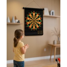 Kaliteyi Bul Manyetik Dart Seti 6 Dart Oklu Katlanabilir Hedef Oyunu