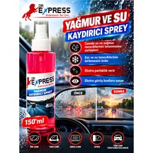 Dr. Express Yağmur ve Su Kaydırıcı Sprey Cam Su Itici Kaydırıcı 150 ml Kolay Pratik Etkili Sonuç Hızlı Etkili