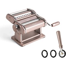 Marcato Atlas 150 Plus Makarna Makinesi + Pastawheel Set Pastel Pembe