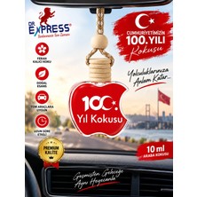 Dr. Express 100.YIL Kokusu , Oto Cam Asma Koku Ipli Oto Koku Araba Parfüm Oto Kokusu 1 Adet