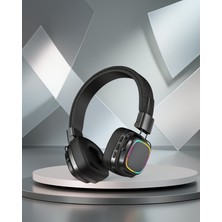 Kaliteyi Bul Katlanabilir Rgb Işıklı Bluetooth Kulak Üstü Kulaklık MT965